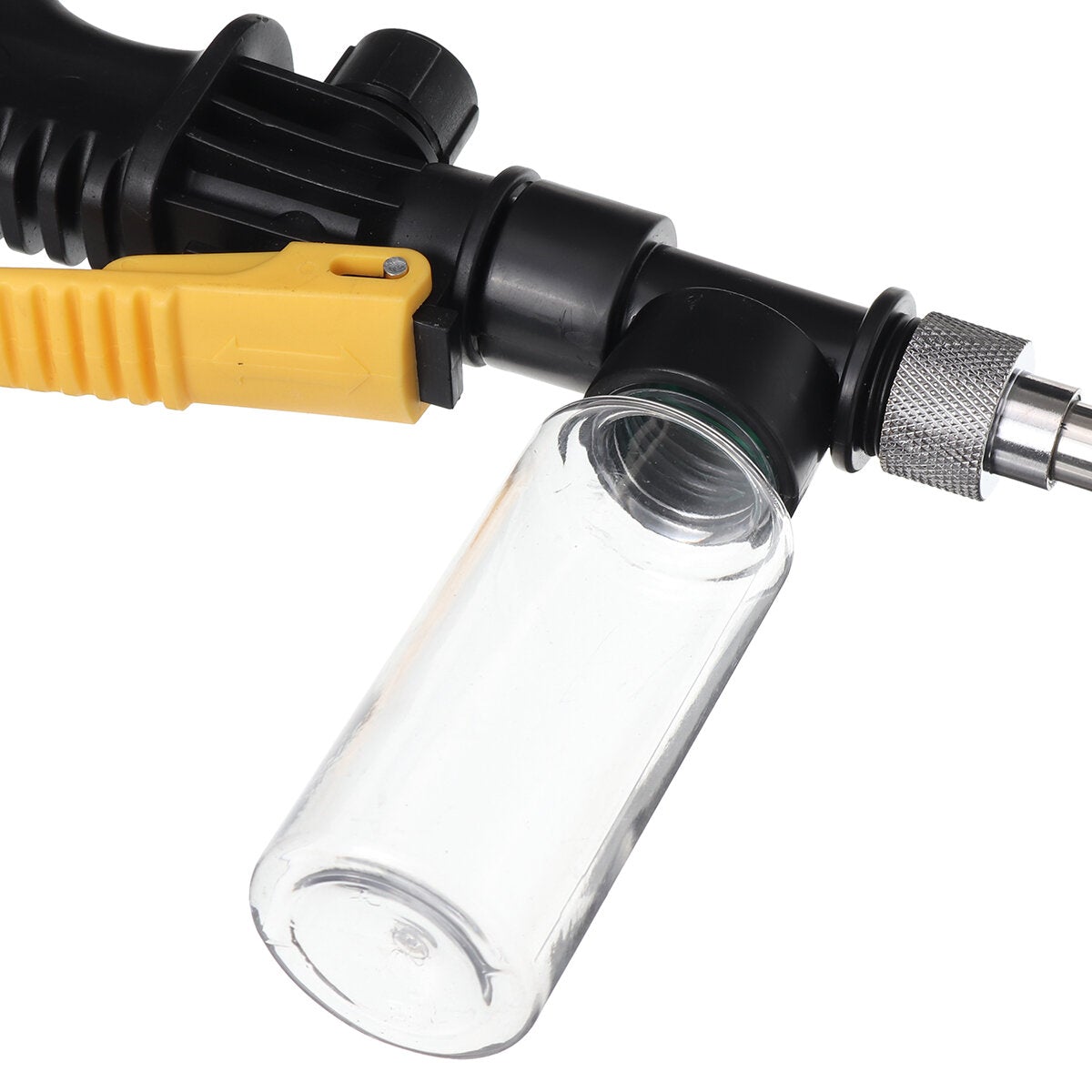 High Pressure Washer Water Sprayer Jet Nozzle Wand Cleaner with Foam Bottle