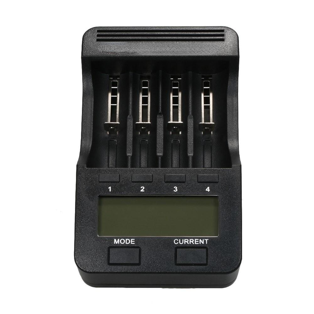 4 Slots Smart Intelligent Battery Charger Kit