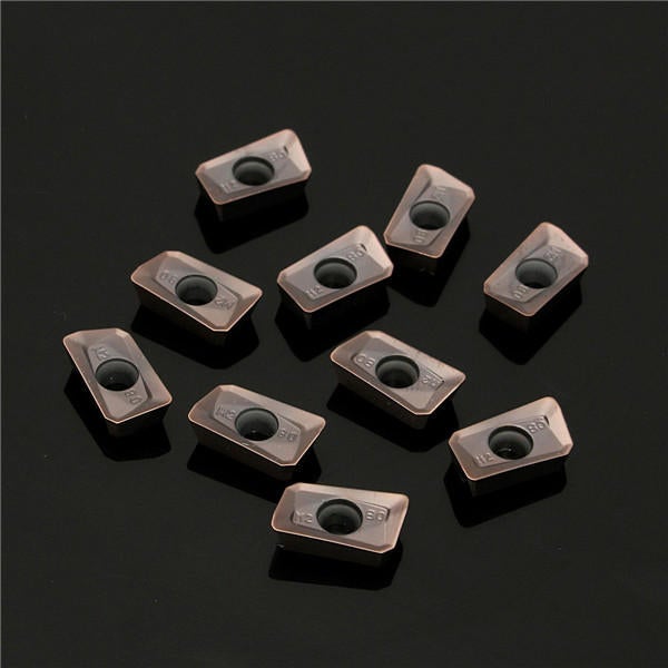 10pcs Tungsten Steel Turning Tool Holder Inserts Steel Milling Inserts