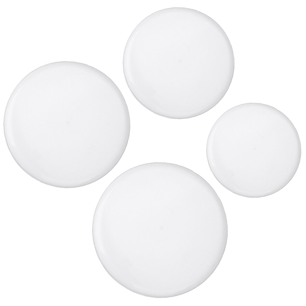 6500K 2835 Lamp Beads 85-265V Aluminum + PC White Ceiling Lamp Disc Plate Lamp