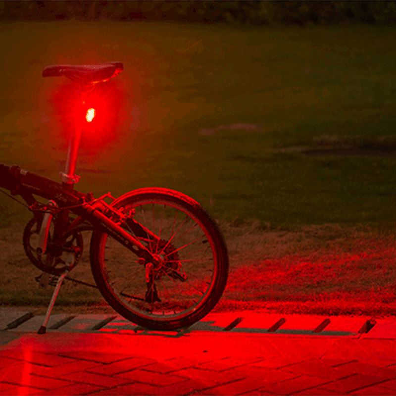 Cycling Mountain Bike LED Taillights Rechargeable Bicycle Lights Night Riding Warning Lights