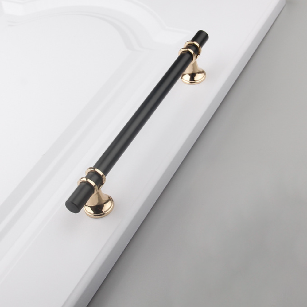 2pcs Nordic Style Cabinet Handle Solid Door Pulls for Drawers Wardrobes Cupboard Shoe Cabinets