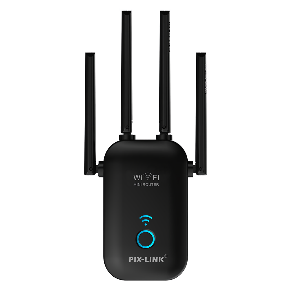 Dual Band Wireless Repeater Signal Amplifier High Power AP Routing MU-MIMO WiFi Range Extender