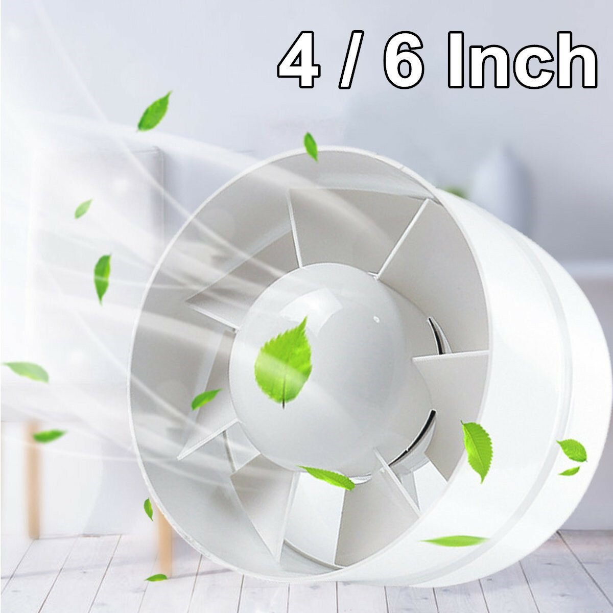 Exhaust Fan Wall Window Kitchen Toilet Bathroom Pipe Duct