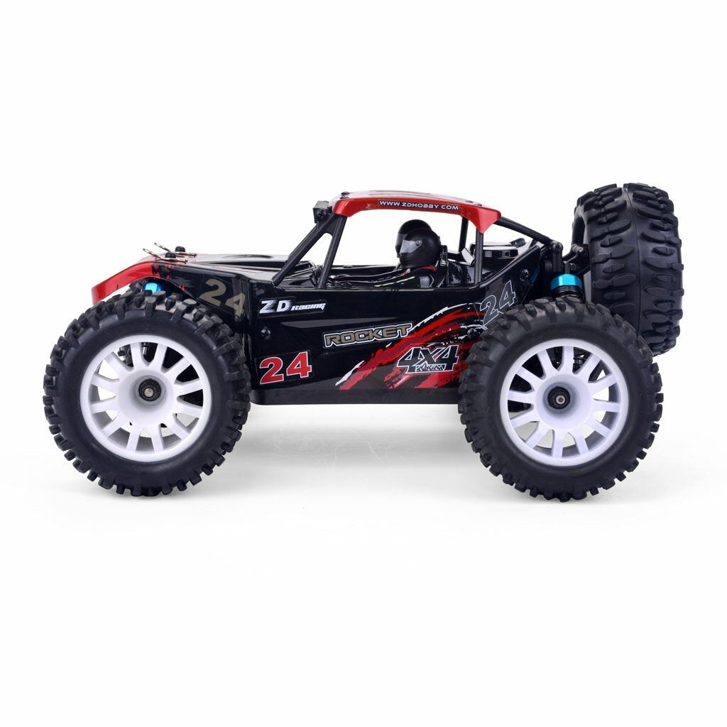 Brushed RC Car 4WD RC Truck RC Vehicle Model High Speed 45KM/h RTR Full Proportional Control All Terrain