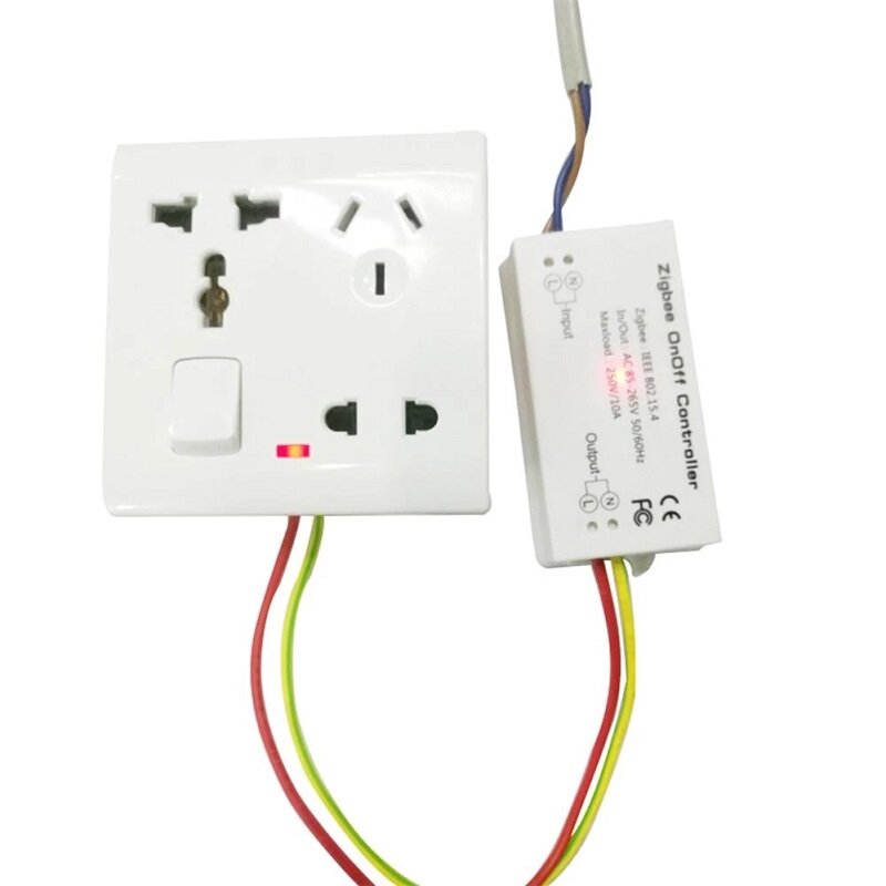 Smart Home WiFi Switch Remote Control Onoff Light Switch for Alexa Echos ZB HA Hub
