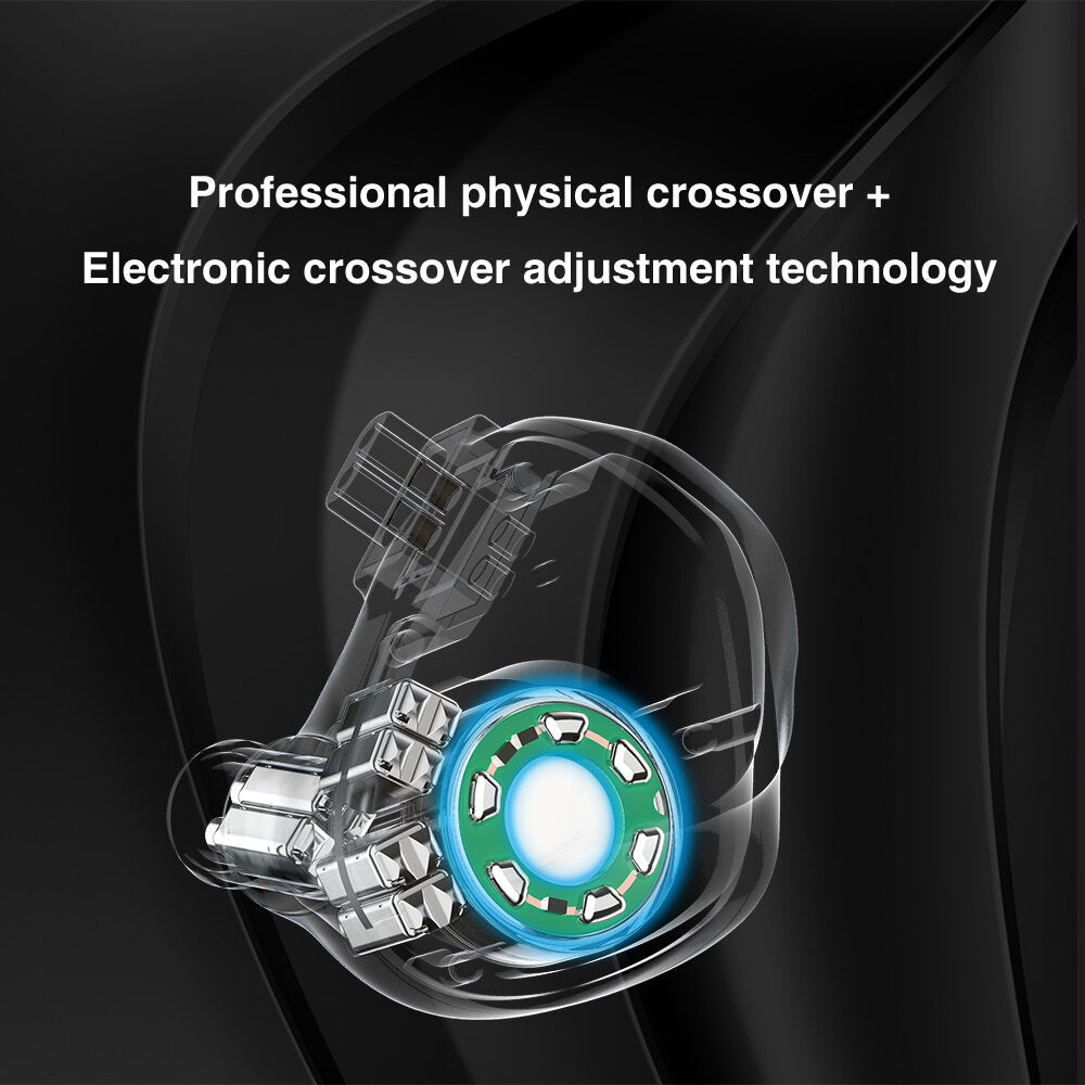 Dynamic Drivers In Ear Earphone Noise Cancelling Headphone 2Pin 0.75MM Connector for Mobile Phones PC Computer