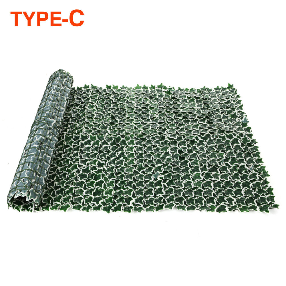 2.5X1M Artificial Faux Ivy Leaf Privacy Fence Screen Hedge Decor Panels Garden Outdoor