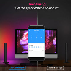 LED Atmosphere Light Speaker Music Player with APP Control Music Follow Mode Fill Light
