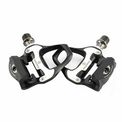 1 Pair Road Bike Pedals Self-locking Seal Bearings Ultralight MTB Mountain Bicycle Flat Platform Outdoor Cycling