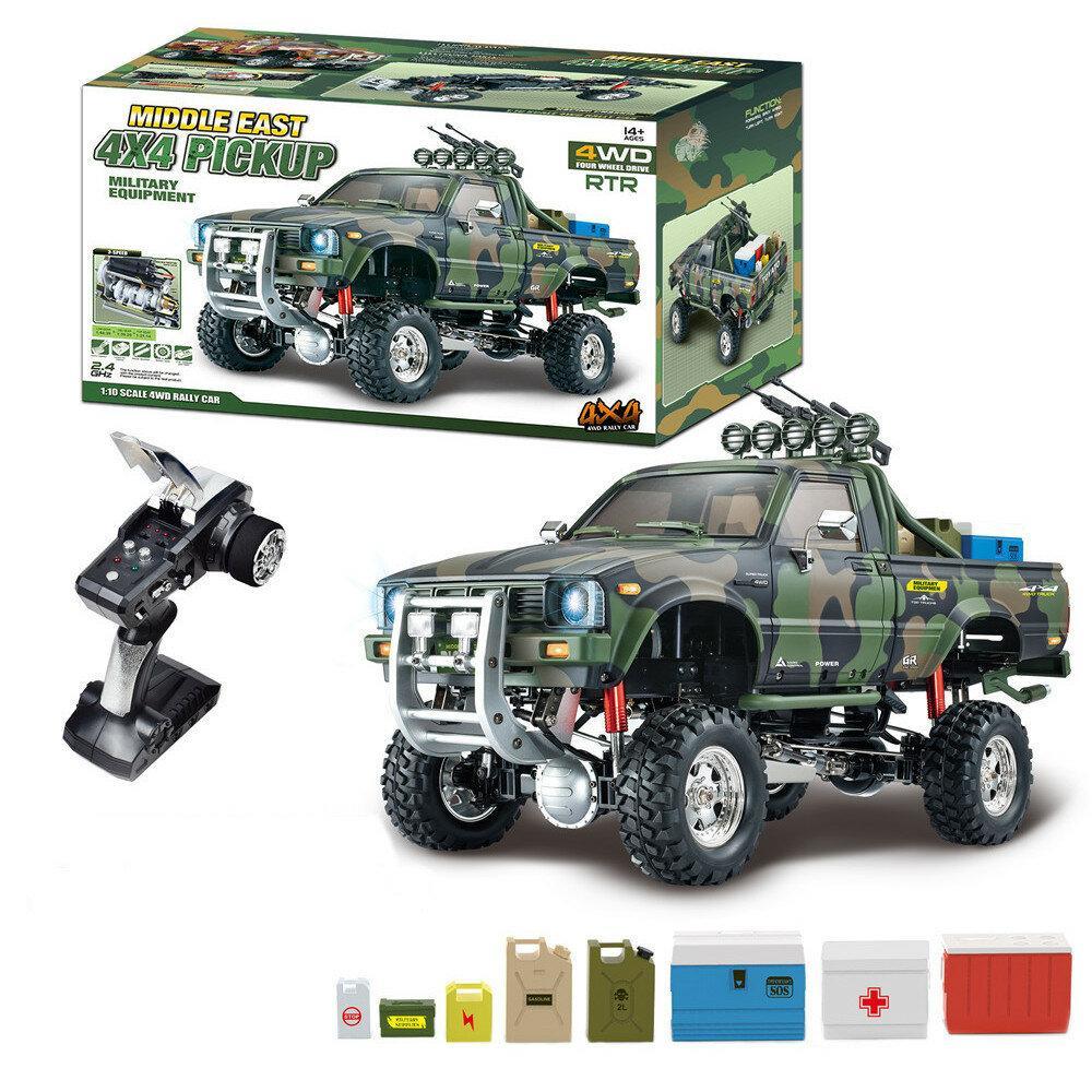 2.4G 4WD RC Car EP Pickup Vehicles Rock Crawler Truck without Battery Charger Model