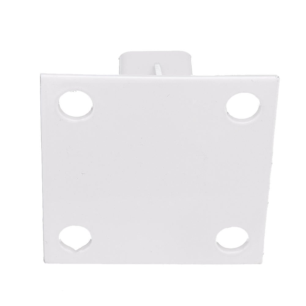 Aluminum Extrusions Square Foot Connector Cup Ground Fence Guardrail Base Accessories