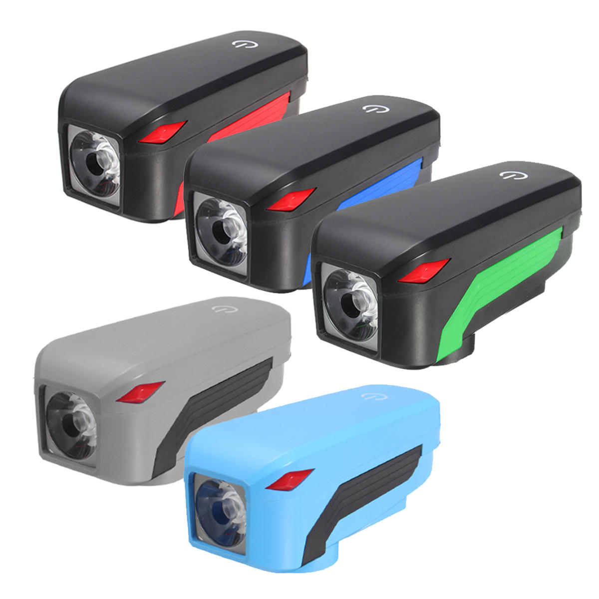 350LM T6 Bike Light Headlights USB Charging Live Hhorn Bells Touch