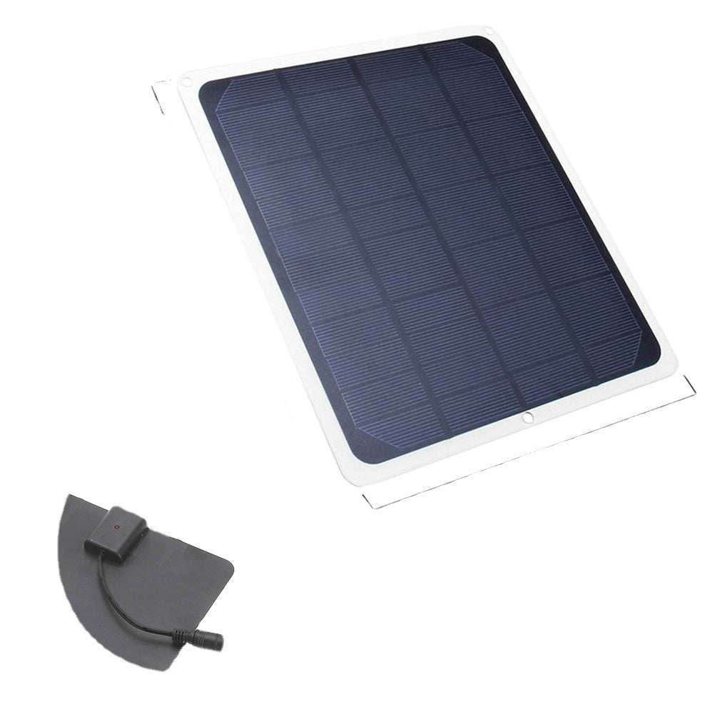 30W Solar Panel 5V Polysilicon Flexible Portable Outdoor Waterproof Solar Cell Car Ship Camping Hiking Travel Cell Phone Charger