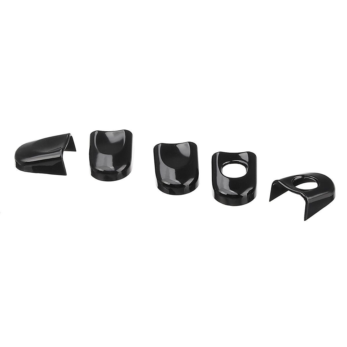 9Pcs Gloss Black ABS Door Handle Covers Set For VW Transporter T5 T6 Caddy Van