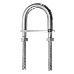 304 Stainless Steel U Shaped Bolt Thread with Spacer Plate Hex Nut Marine Fastener
