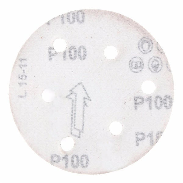 50pcs 125mm Abrasive Sand Discs Sanding Paper 6 Holes Sanding Discs 40-800 Grit Sand Paper