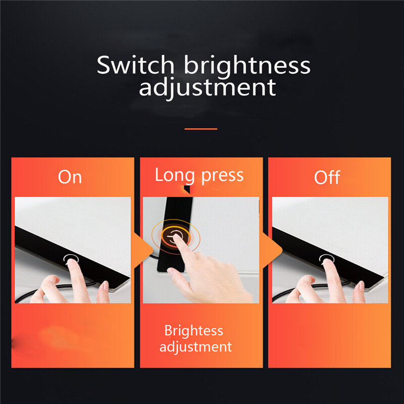 LED Artist Tattoo Art Stencil Board Light Box Table Tracing Drawing Board Pad