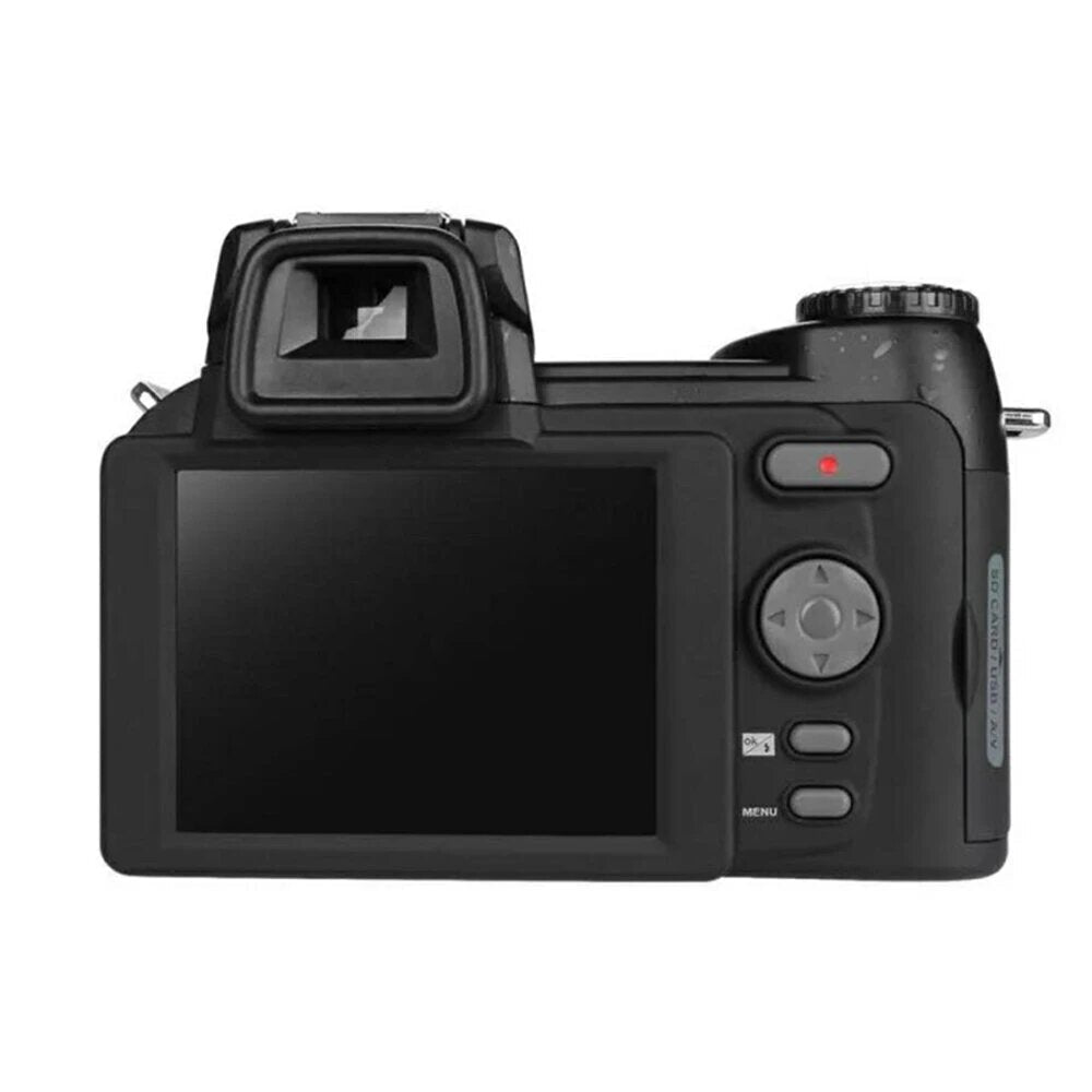 Digital Camera 33MP Auto Focus 24X Zoom HD 1080P Professional DSLR Camera Telephoto Lens Wide Angle Lens Appareil Photo Bag with LED Spotlight