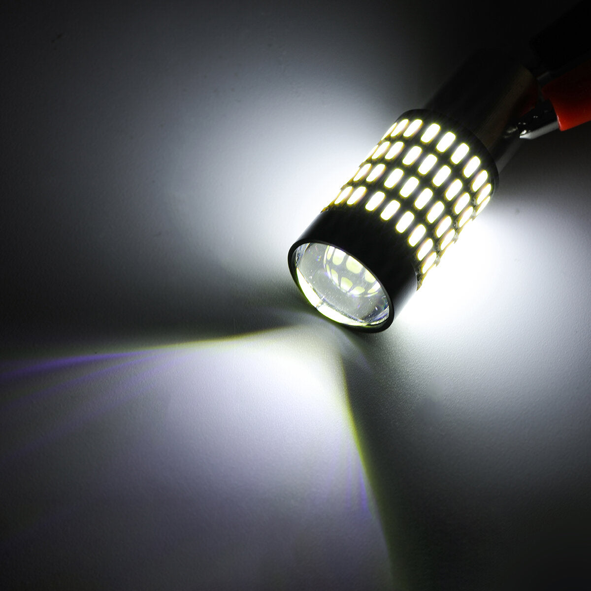 2PCS 2000LM LED Car Reversing Lights Turn Signal Lamp Canbus Error Free 360 Degree Beam Angle Plug Play
