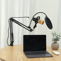Condenser Microphone Kit 3.5mm Recording Mic Tripod Stand Set for Computer PC Karaoke Chat Skype YouTube Games