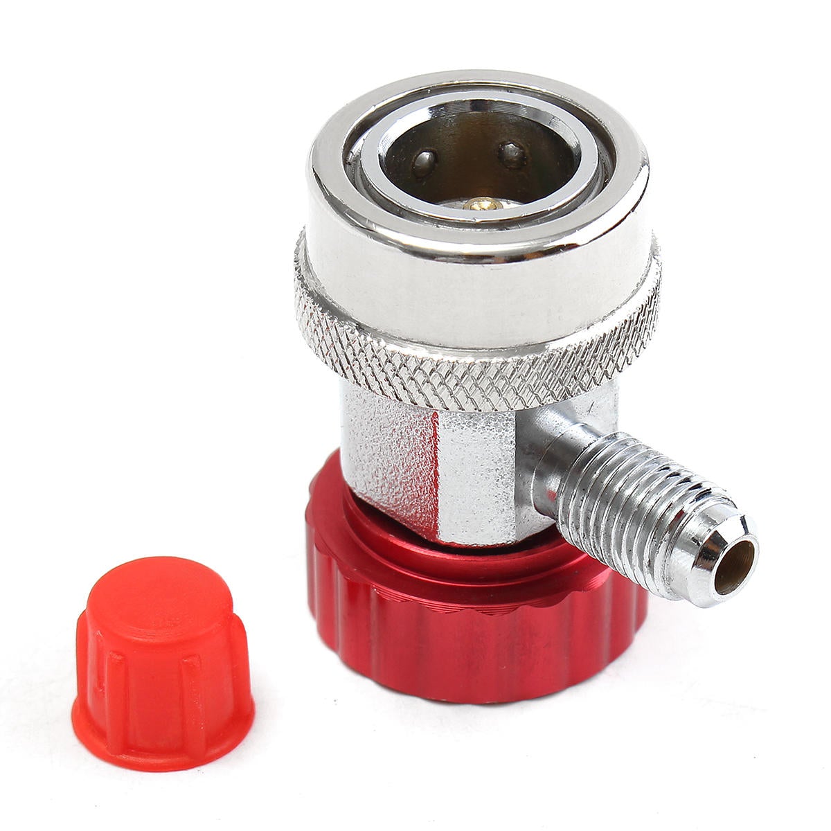 AC Adjustable Quick Coupler Adapter Fitting High Low Manifold Gauge Conversion Setstable Connector High/Low Pressure
