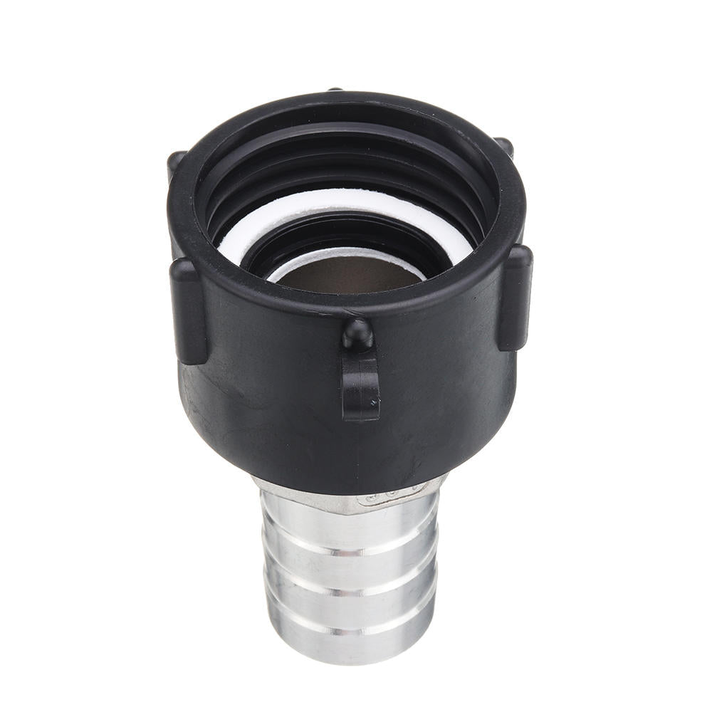 Tank Coarse Thread Drain Adapter to 38/45/50/60mm Stainless Steel Hose Outlet Connector Replacement Valve Fitting Parts for Home Garden