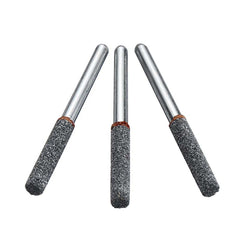3pcs Grinding Head Stone Set Diamond Chainsaw Sharpener Burr File Stone Mini Grinder