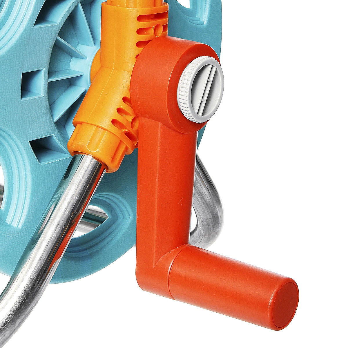Portable Outdoor Garden Water Pipe Hose Reel Cart Storage Holder Hose Reel Caddy Organizer
