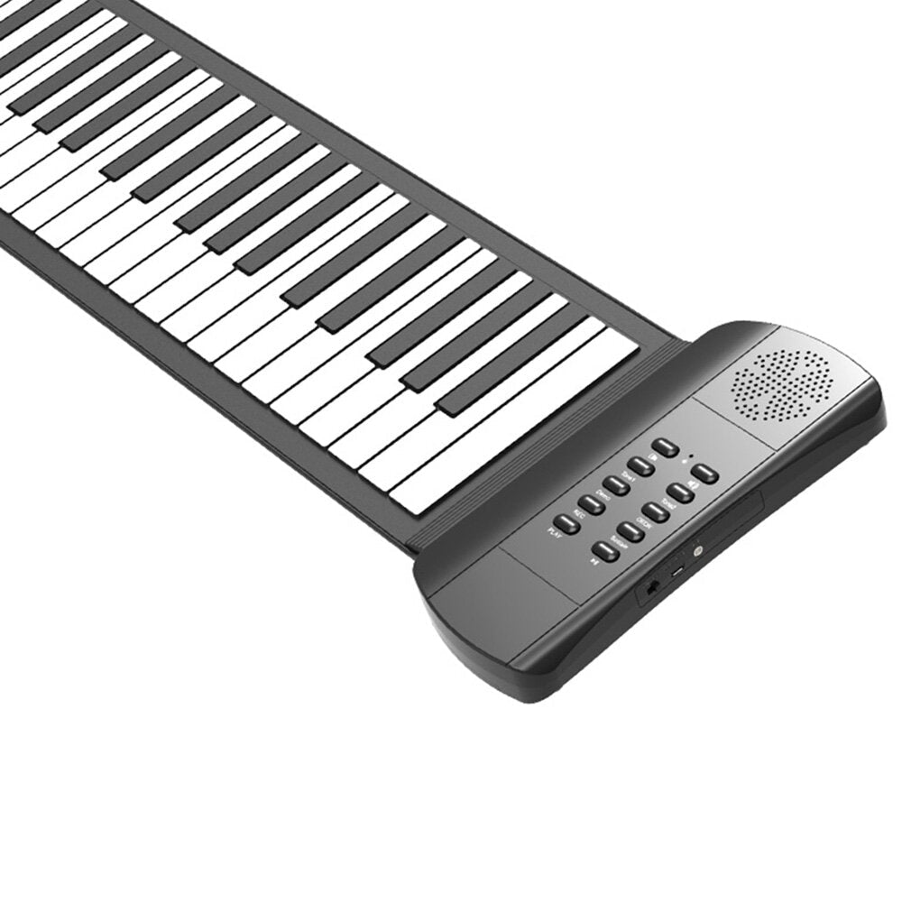 61 Standard Keys Foldable Portable Electronic Keyboard Roll Up Piano