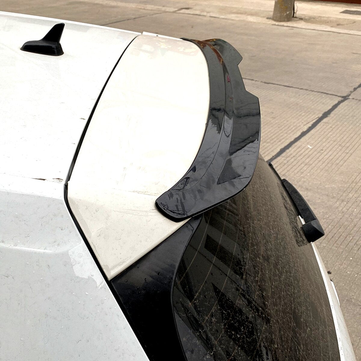Glossy Black Rear Roof Spoiler Wing For VW Golf VII GTI R GTD
