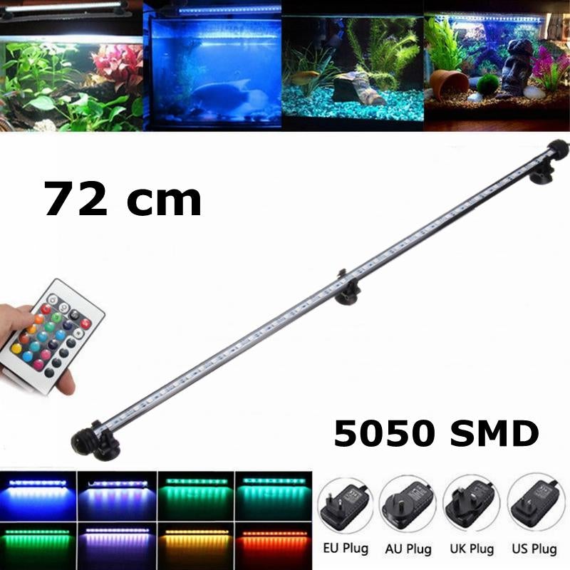 IP68 Waterproof 42PCS LED Aquarium Light RGB Remote LED Fish Tank Light Submersible