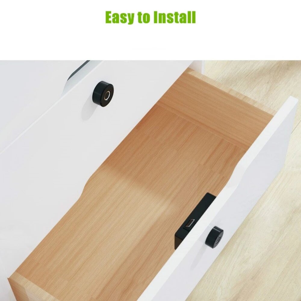 Bio metric Fingerprint Recognition Lock Bluetooth Smart App RFID Drawer Cabinet Lock
