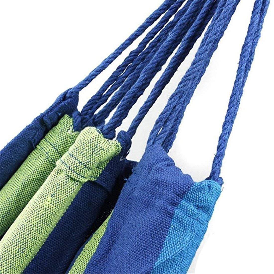 1-2 Person Double Hammock Chair Swing Bed Garden Outdoor Camping
