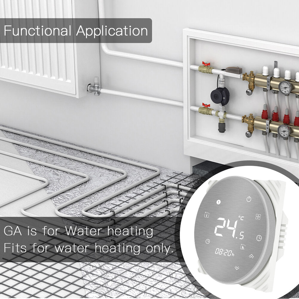 WiFi Smart Thermostat Water/Electric Floor Heating Water/Gas Boiler Temperature Controller Smart Life/Tuya Weekly Programmable Work