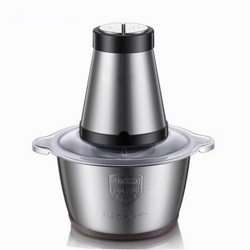 2 Speeds 500W 2L Capacity Meat Chopper Grinder Household Mincer Food Processor
