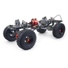 4WD CNC All Metal Carbon Fiber RC Car Frame+540 Motor+60A Waterproof ESC+M1500 Servo Straight Bridge Version