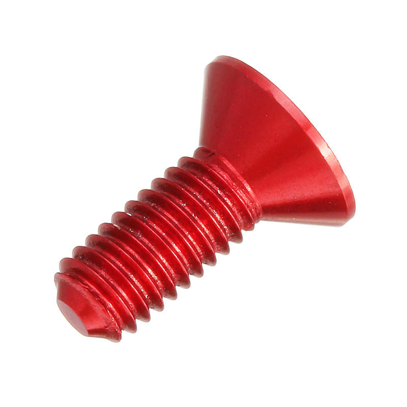 10pcs M3x8mm Countersunk Hex Socket Screw 7075 Aluminum Alloy Flat Head Metric