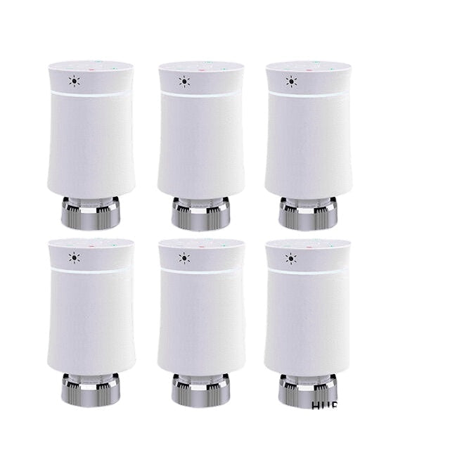 Thermostat Radiator Actuator Valve Smart Programmable TRV Temperature Controller Alexa Voice Control