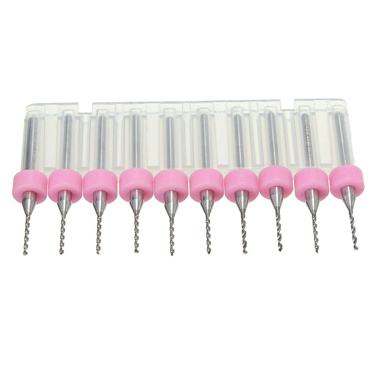 10pcs 1.0mm Carbide Micro PCB Drill Bit CNC Jewelry Rotary Tool For PC Boards