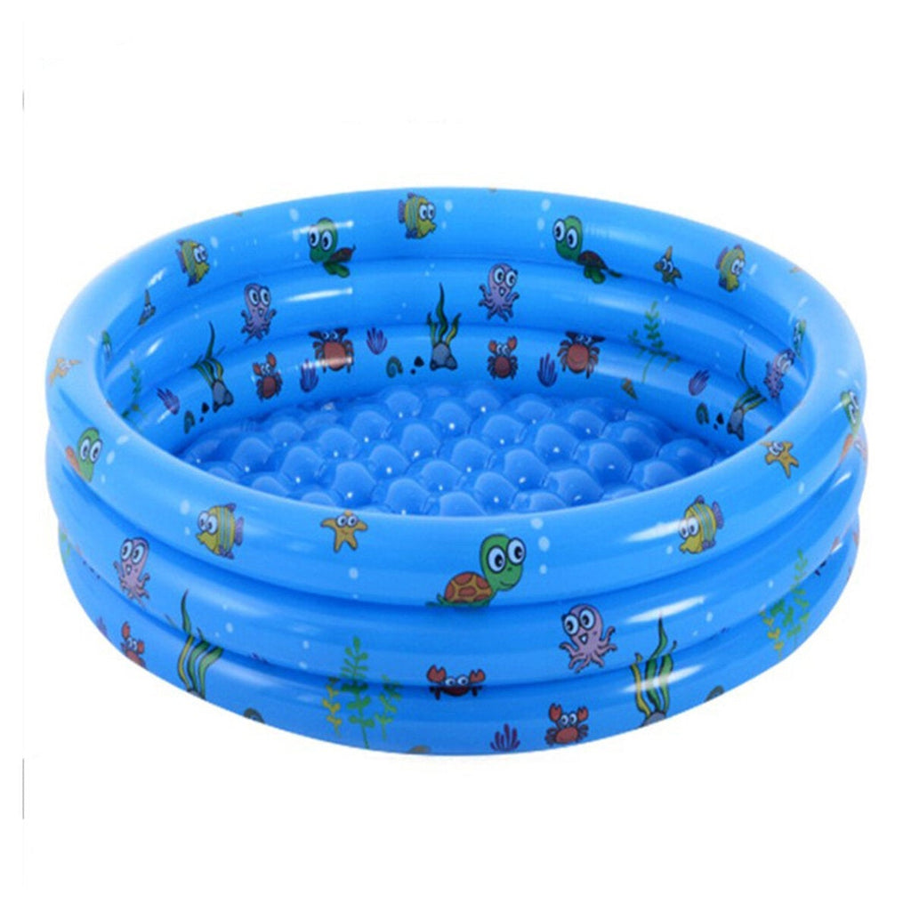 Inflatable Printing Baby Swimming Pool with Pump Thicken Environmentally Friendly PVC Harmless to Kids