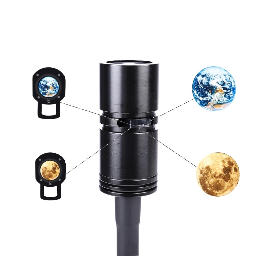 LED Sky Night Light Planet Magic Projector Moon Earth Projection Lamp 360 Rotatable USB Rechargable