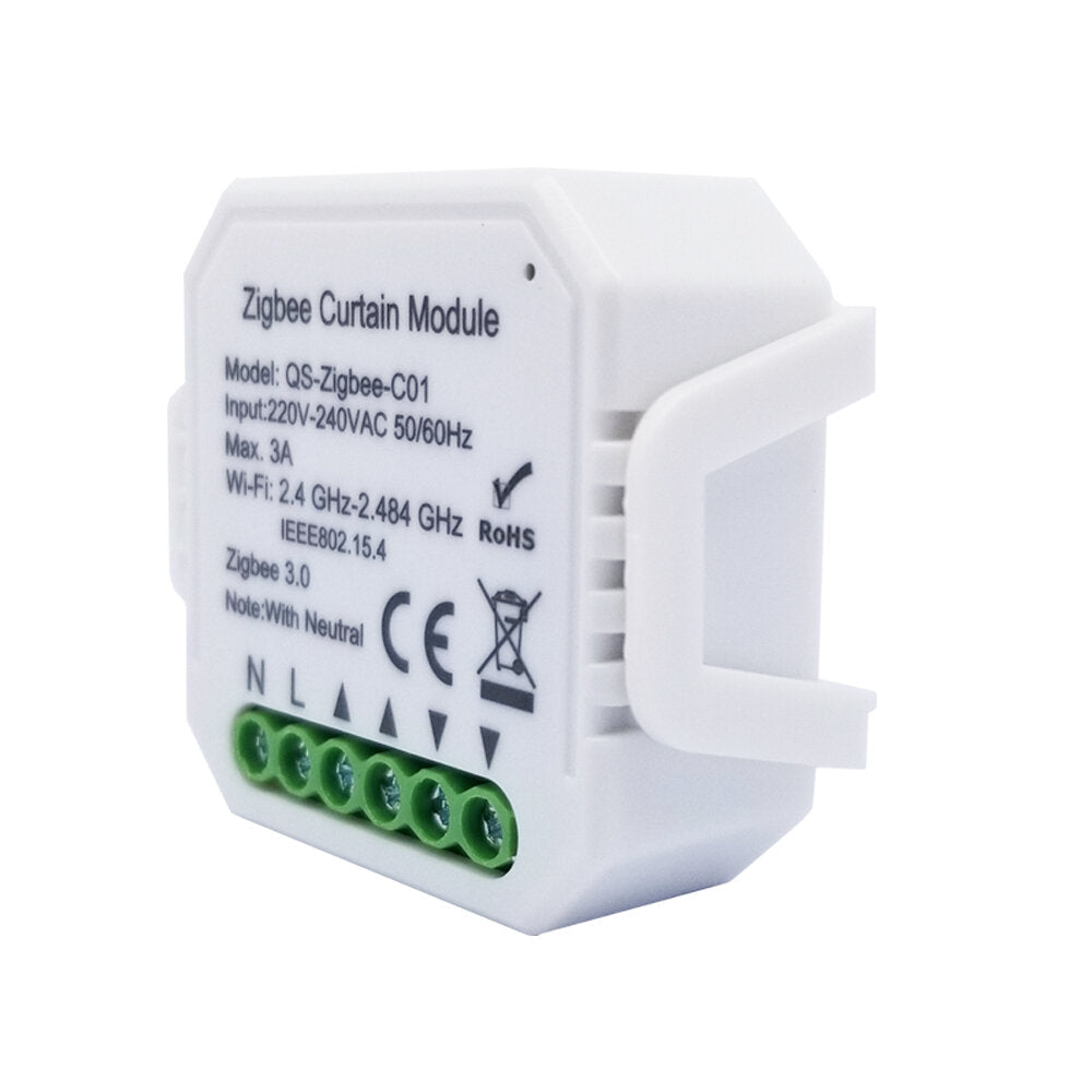 Smart APP Curtain Switch Module Controller Concealed Curtain Switch On-off Device 220-240V