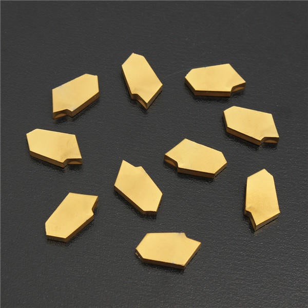 10pcs Carbide Inserts Turning Tool Holder Carbide Cutter Lathe Blades