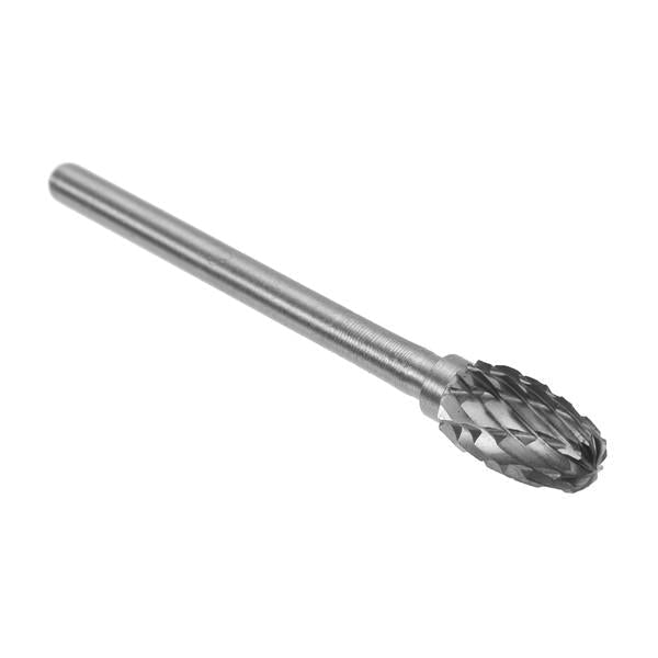 10pcs 3mm Shank Tungsten Carbide Burr Rotary File Drill Bits Cutter