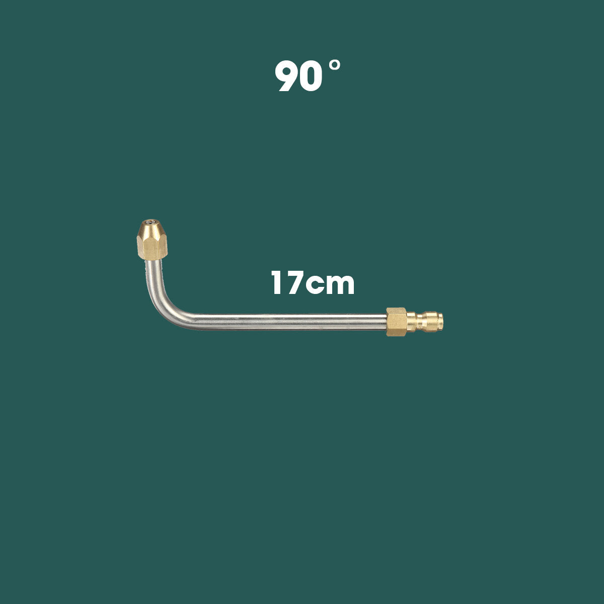 Car Pressure Washer Extension Wand Stainless Steel With Spray Nozzle Tip