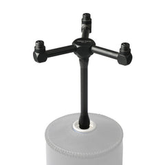 Aluminum Alloy Gas Lantern Extension Tube Stove Gas Tank Adapter Camping Light Stand Travel Picnic