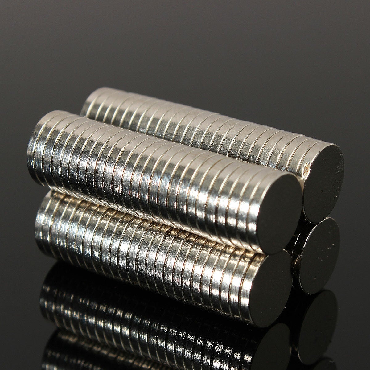 200pcs N50 10x1.5mm Strong Cylinder Disc Magnets Rare Earth Neodymium Magnets
