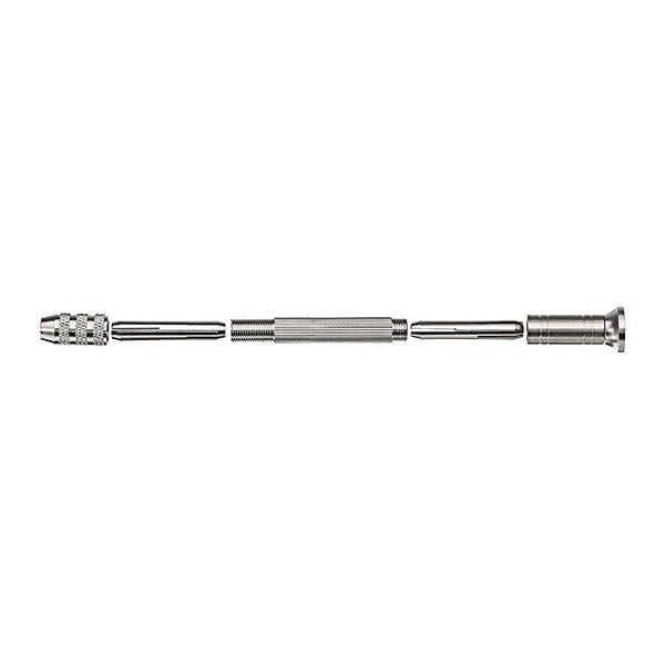 0.5-3.0mm Mini Hand Drill With 10pcs 0.8-3.0mm Twist Bits Set Wood Bodhi Plastic Drilling Kit