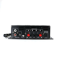 12V 40W+40W Bluetooth Car Home 12V/220V Power Amplifier Hi-Fi Audio Stereo Amp
